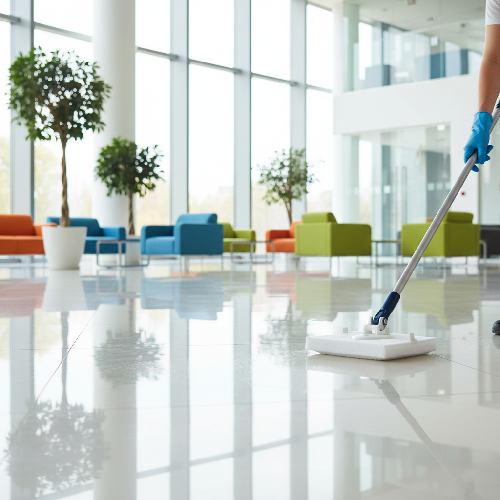 Oates Eager Beaver Floor Pad White Pack 10