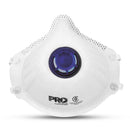 Respirator Mask P2 Pro Choice Flat Fold Valved - Box of 10 PCFFP2V