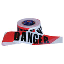 Barricade Tape PRO SAFETY DANGER Red/White 75MMX100M