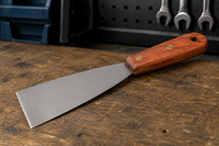 Paint Scraper Uni-Pro Stainless Steel Wooden Handle