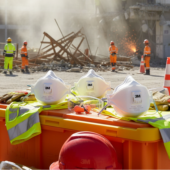 Particulate Respirator Mask P2 3M Aura 9322A+  Box 10
