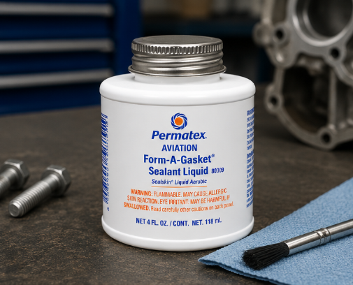 Permatex 80017 3D Aviation Sealant Liquid 473ml