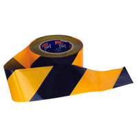 Pro Choice Safety Caution Barricade Tape - 100mm x 75m Yellow / Black YB10075