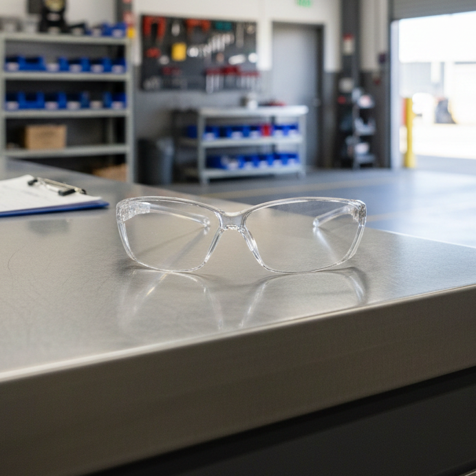 Pro Choice Richter Clear Safety Glasses Series Box of 12 – 6300