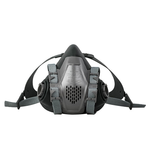 Respirator Mask TRIDENT® HEXHALE® Silicone Half Face RTC3000