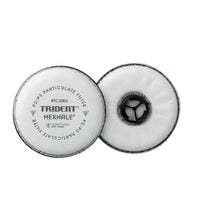 Respirator Mask TRIDENT® HEXHALE® P2/P3 Particulate with Nuisance Level Organic Vapour Relief Filter - RTC3003