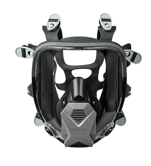 Respirator Mask TRIDENT® HEXHALE® Silicone Full Face RTC3100
