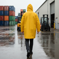Rain Coat PVC Yellow Full Length PRO CHOICE RC