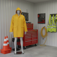 Rain Coat PVC Yellow Full Length PRO CHOICE RC