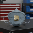 Respirator Mask P2 TRIDENT Flat Fold Carbon Valved Box of 20 RTCFFP2CEV