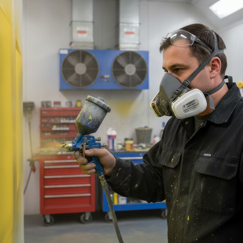Respirator Mask TRIDENT® HEXHALE® ABEK1P2 Multi Gas Vapour Kit RTHMGVKIT