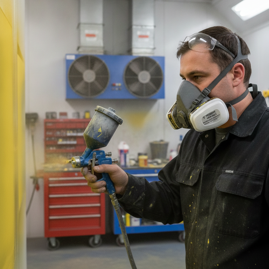 Respirator Mask TRIDENT® HEXHALE® ABEK1P2 Multi Gas Vapour Kit RTHMGVKIT