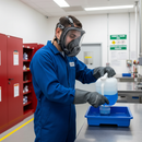 Respirator Mask TRIDENT® HEXHALE® Silicone Full Face RTC3100