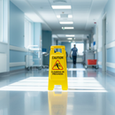 Sabco Wet Floor Cleaning in Progress Sign Small – SABC-2420A Safety A-Frame Caution Sign