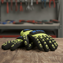 Safety Gloves Padded Cut Resistant  Pro Choice Arax One Nitrile Foam / Cut Resistant Liner Rubber Back Gloves ONECR