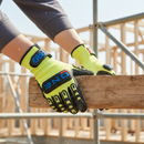 Safety Gloves Padded Cut Resistant  Pro Choice Arax One Nitrile Foam / Cut Resistant Liner Rubber Back Gloves ONECR