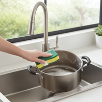 Scourer Sponge 3M Scotch-Brite Heavy Duty Pack 2