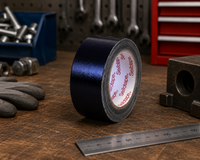 Sellotape Cloth Duct Tape 48mmx25m Black
