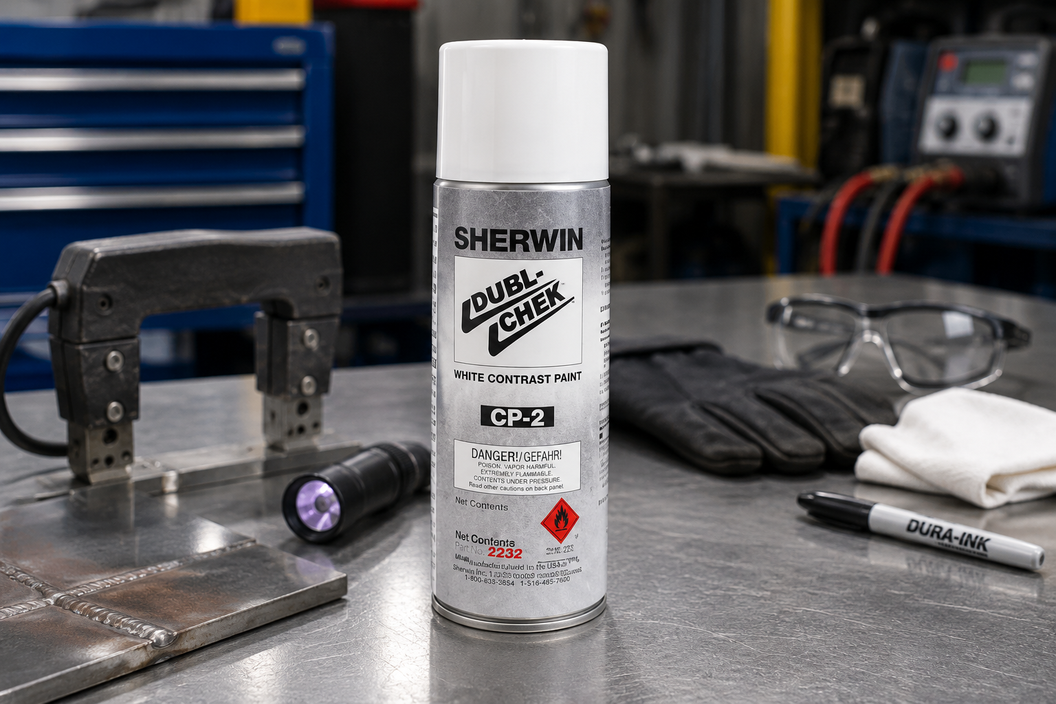 Sherwin DUBL CHEK CP-2 White Contrast Paint 400ml Pack of 3 (Business Delivery Only)
