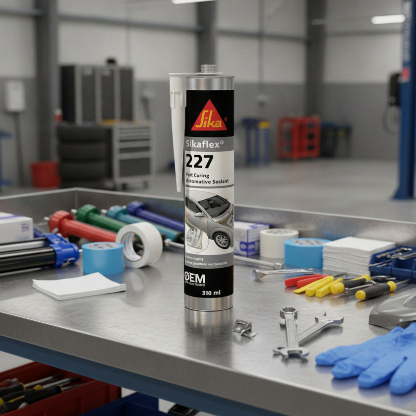 Sika Black Sikaflex 227 Automotive And Construction Sealant