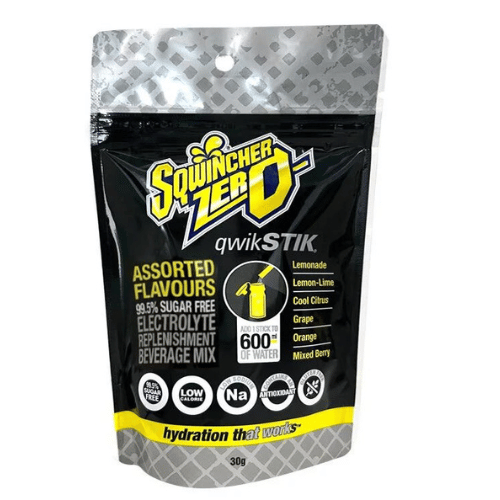 Electrolyte Hydration Sqwincher Qwik Stiks Mixed Flavours - 50 Pack SQ0104
