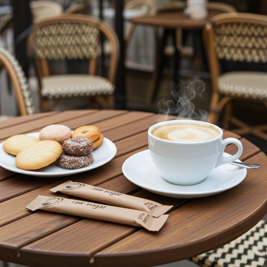 Sugar Sticks Raw Single Serve ISM 3g Qty 2000