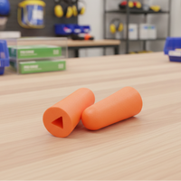 Uncorded Foam Earplugs Disposable PRO CHOICE Probullet EPOU | Supply Solutions Group