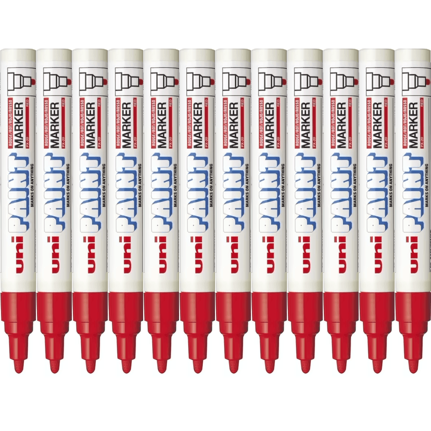 Uni-Ball Paint Marker Bullet Point Px20 - Box of 6