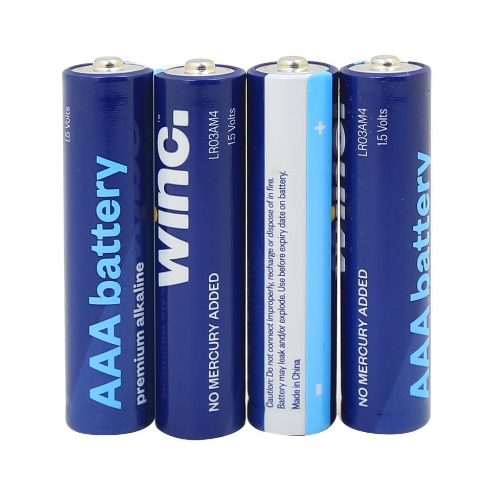 Battery AAA Premium Alkaline WINC Pack of 4