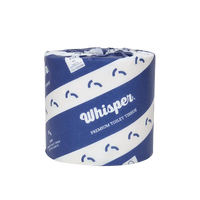 Whisper Premium 600 sheet Toilet Tissue 2ply Wrapped 3660