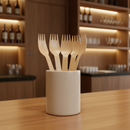 Wooden Forks Cutlery Earth Essentials 160mm – Pack of 100 3435043
