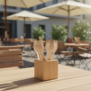 Wooden Forks Cutlery Earth Essentials 160mm – Pack of 100 3435043