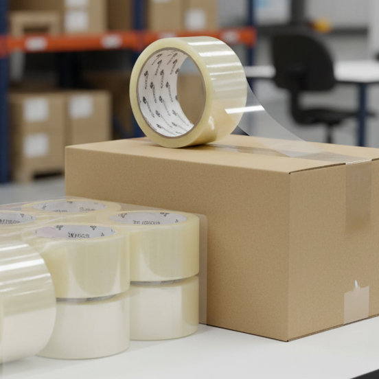 Xpress Acrylic Tape 48mm x 75m Clear Pack of 6 – 25200223