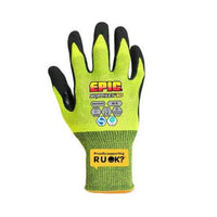 Glove EPIC Morphlex R U OK? 5D Cut Resistant Nitrile – ALL SIZES