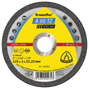 Klingspor Grinding Wheel A24R Supra 125mm x 6mm x 22mm Box of 10 13402