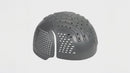 Universal Bump Cap Insert Head Protection Extra Venting Grey Ergodyne Skullerz 8945Fx