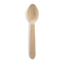 Wooden Dessert Spoon Cutlery Earth Essentials 160mm Pack of 100 -3435047