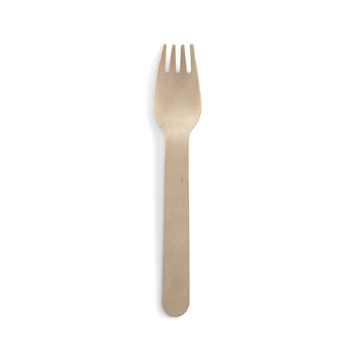 Wooden Forks Cutlery Earth Essentials 160mm – Pack of 100 3435043