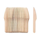 Wooden Knives cutlery Earth Essentials 160mm Pack of 100 -3435041
