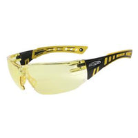 Safety Glasses Scope Speed - Black/Red Frame Anti Fog Anti Scratch - - Box of 10