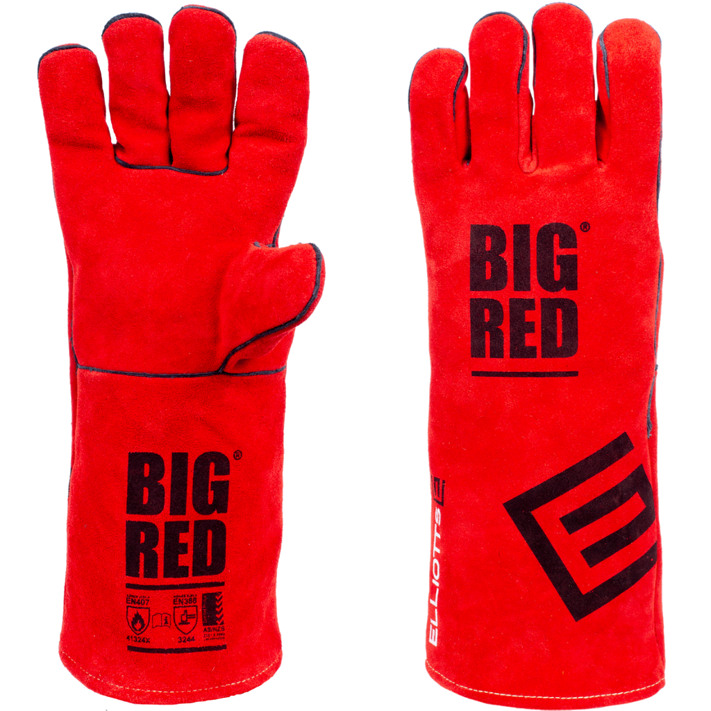 Welding Gloves -ELLIOTS Big Red - Large