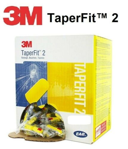 Earplugs 3M E-A-R Taperfit 2 Regular Uncorded Class 5 26Db 312-1219